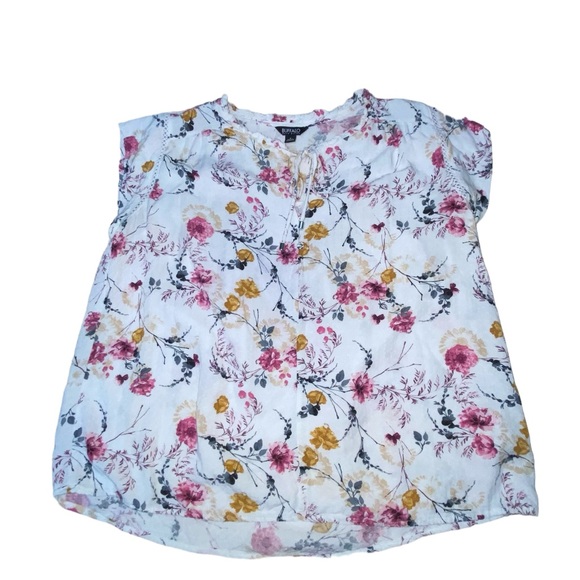 Buffalo David Bitton Floral Multi Color Viscose Top Blouse - Women’s Small - Picture 1 of 10